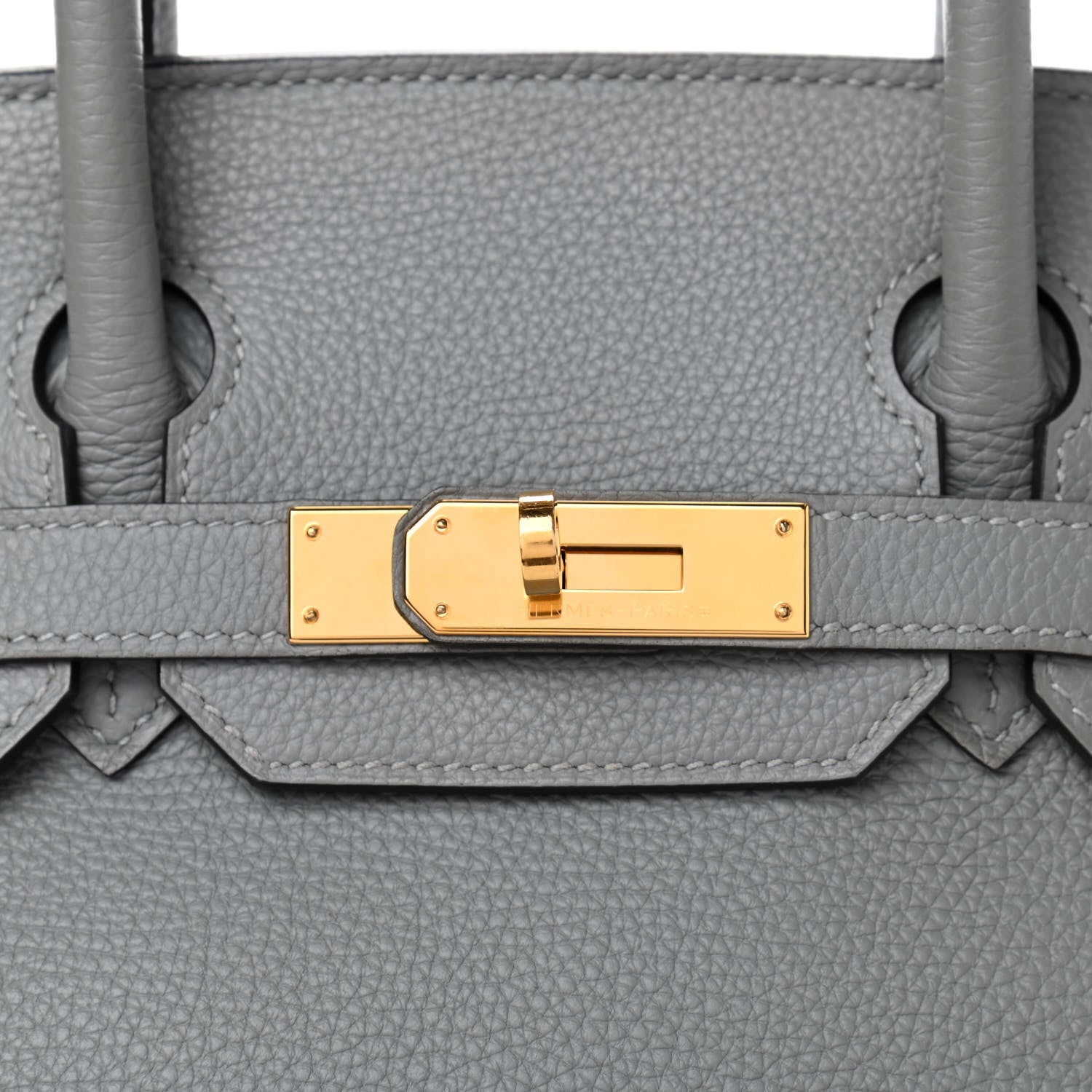 Hermes Togo Birkin 30 Gris Mouette 11 of 11