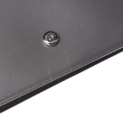 Saint Laurent Smooth Calfskin Classic Monogram Kate Tassel Chain Wallet Asphalt 10 of 11