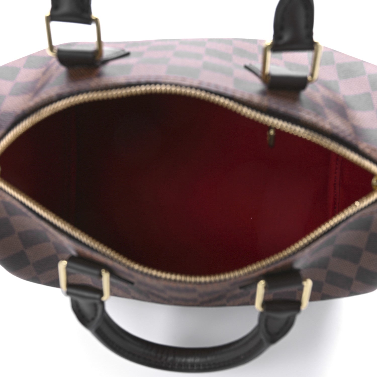 Louis Vuitton Damier Ebene Speedy Bandouliere 25 5 of 9