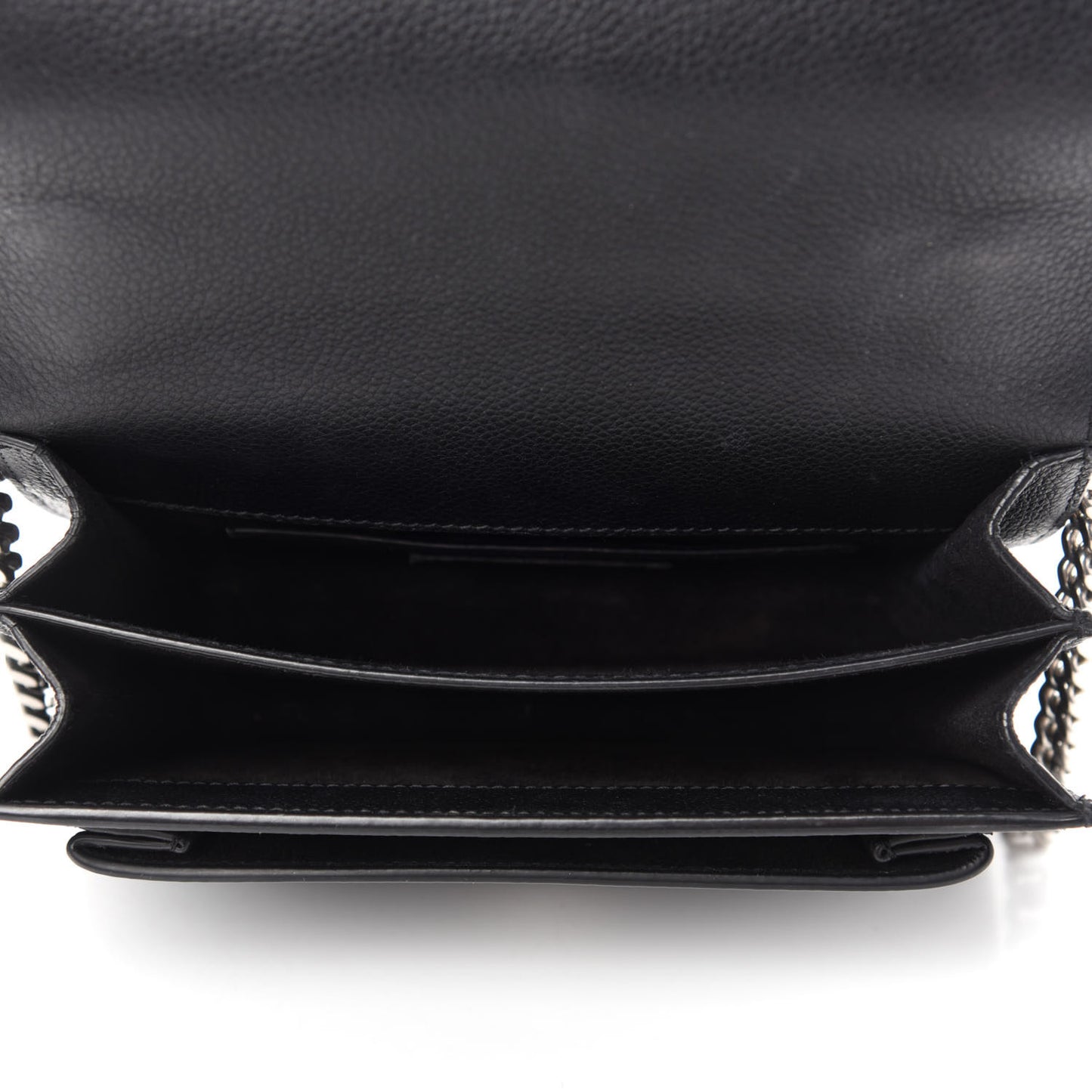Grained Calfskin Small Monogram Sunset Black