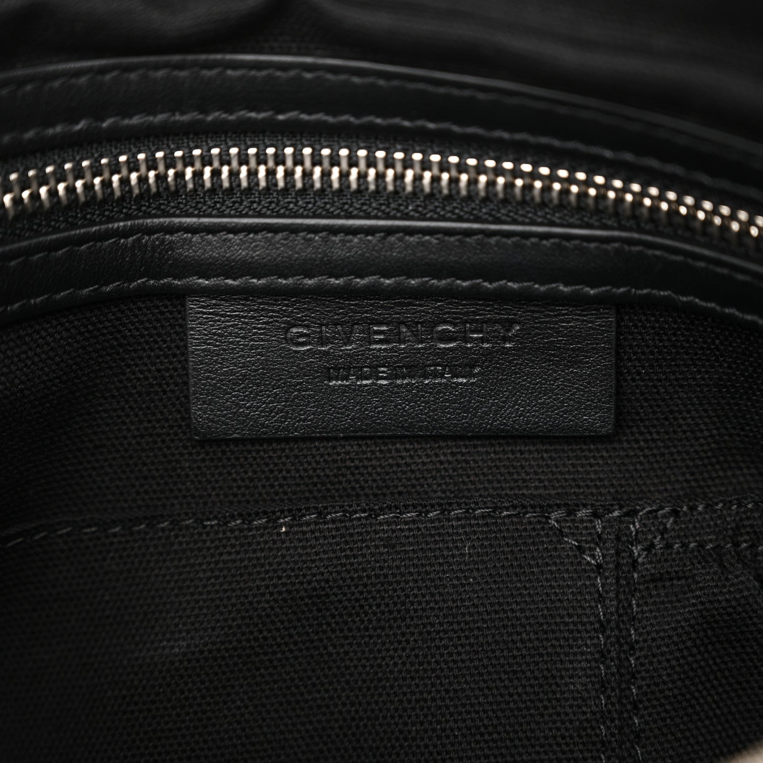 Givenchy Calfskin Medium Logo Pandora Black 6 of 12