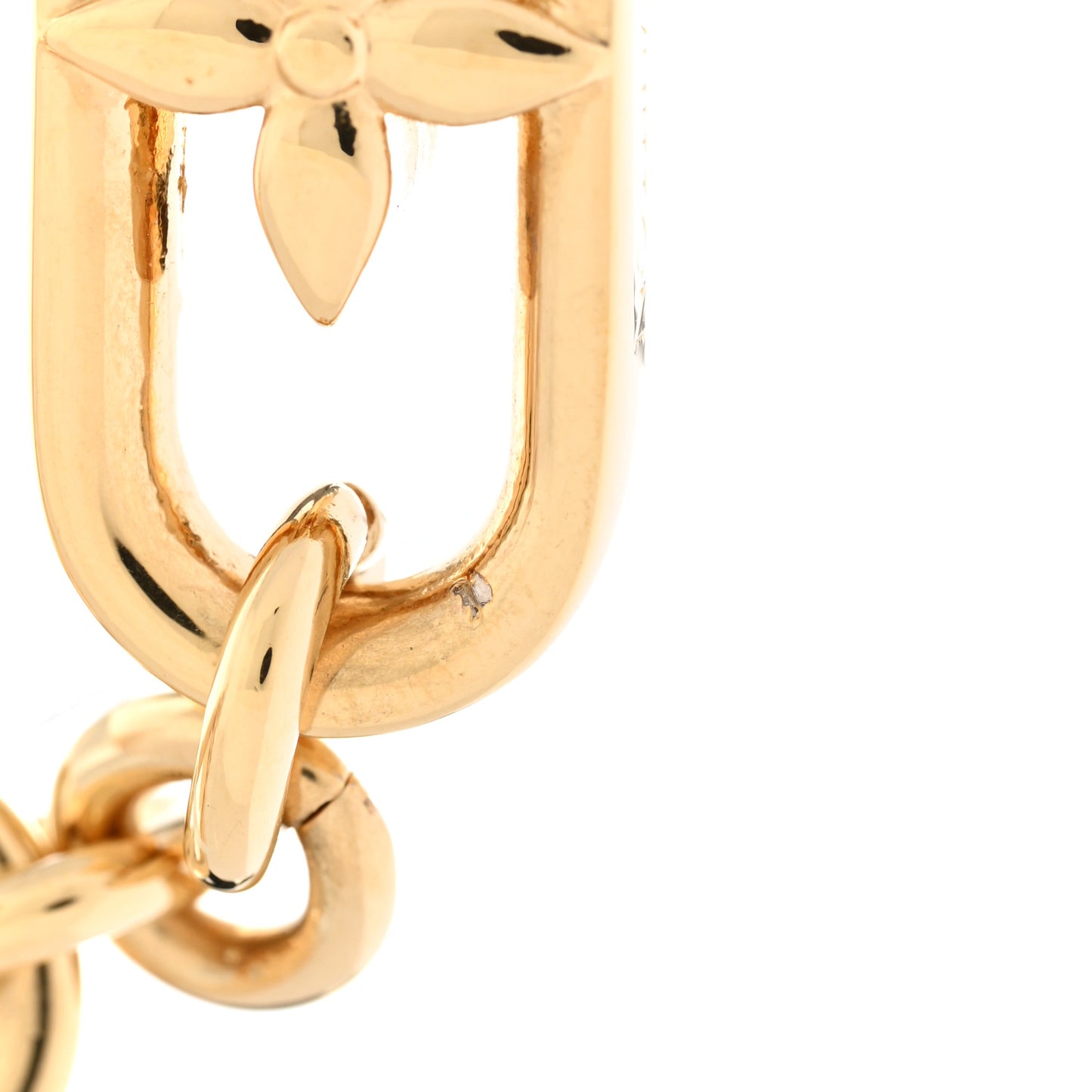 Metal My LV Chain Necklace Gold