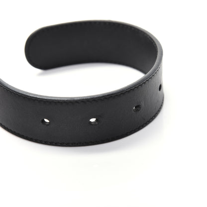 Gucci Calfskin Double G 30mm Belt 80 32 Black 5 of 9