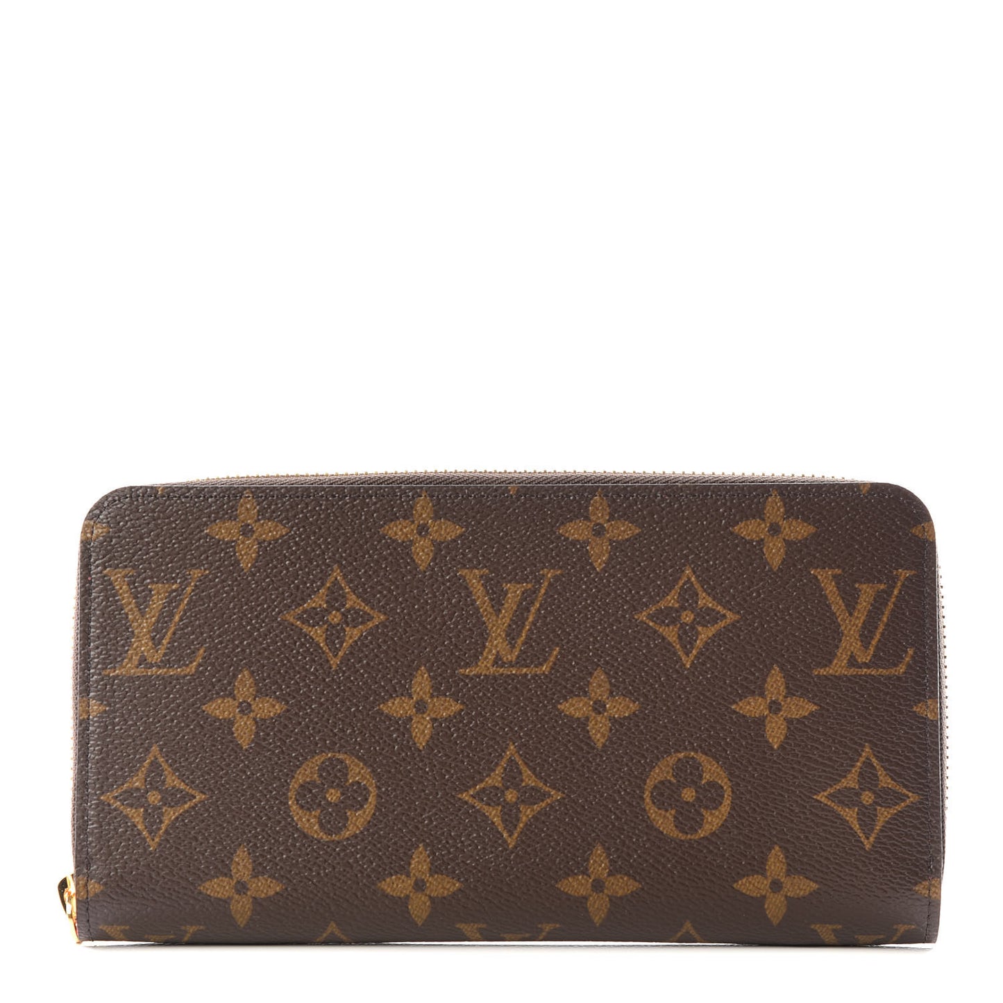 Monogram Zippy Wallet Coquelicot