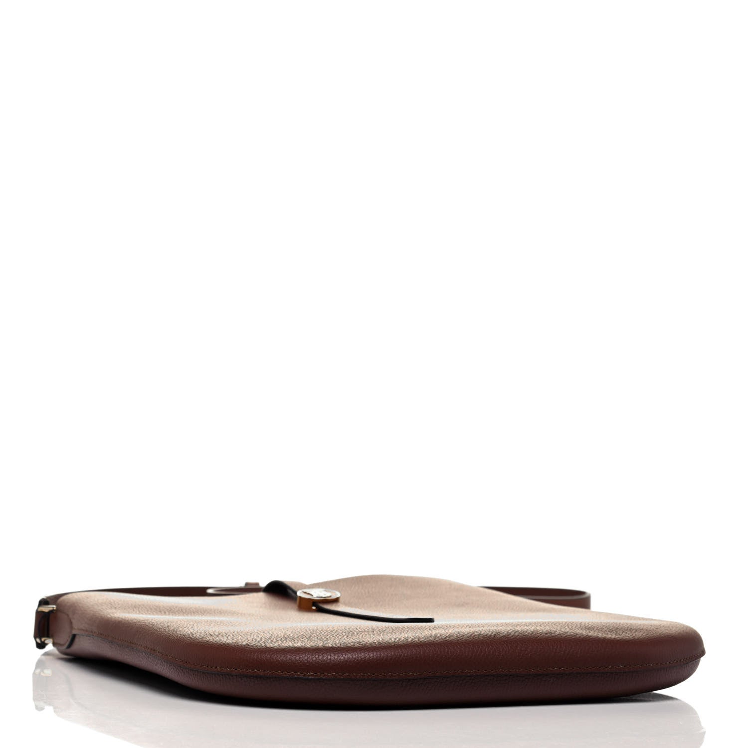Burberry Grained Calfskin Medium TB Besace Bag Tan 3 of 8