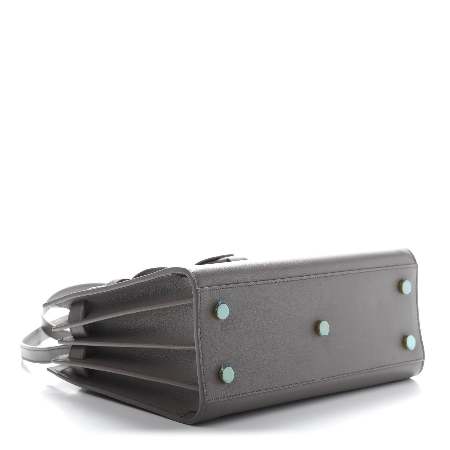 Saint Laurent Calfskin Baby Sac de Jour Fog 4 of 11