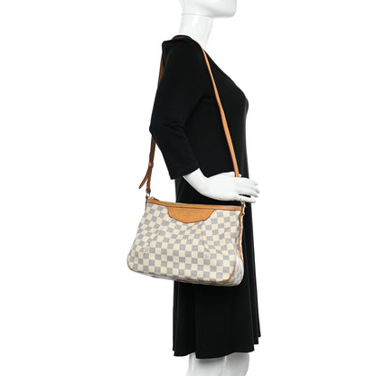 Louis Vuitton Damier Azur Siracusa PM 2 of 16