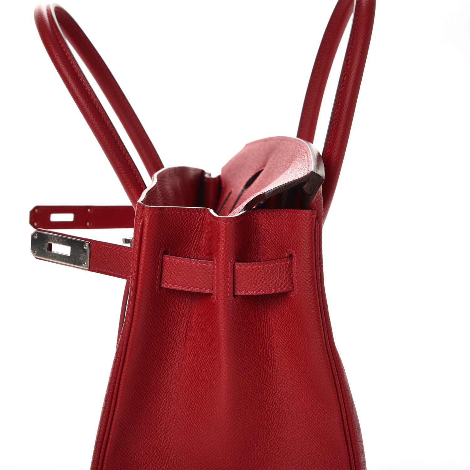 Hermes Epsom Birkin 30 Rouge Casaque 13 of 37