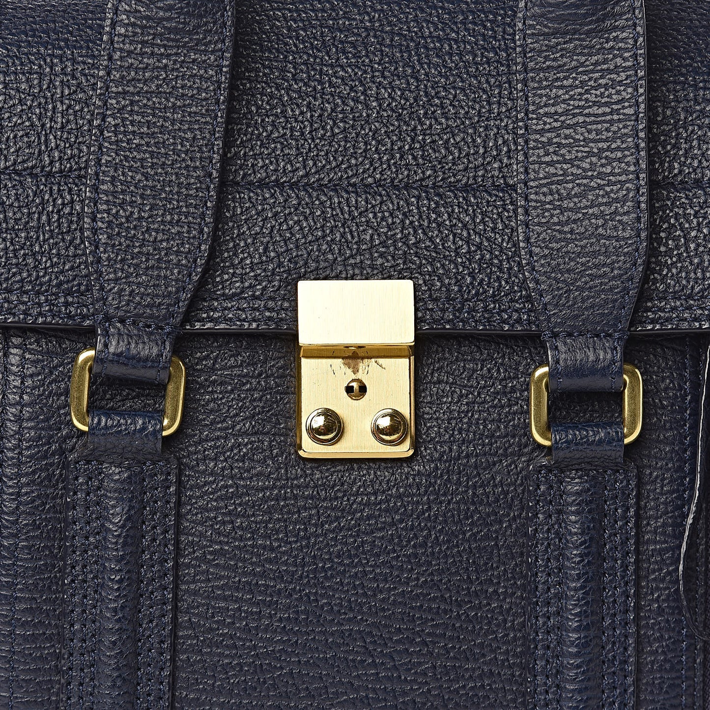 3.1 Textured Calfskin Medium Pashli Satchel Ink
