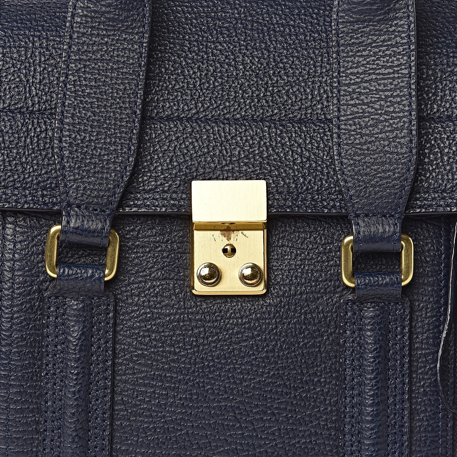 3.1 Phillip Lim 3.1 Textured Calfskin Medium Pashli Satchel Ink 16 of 16