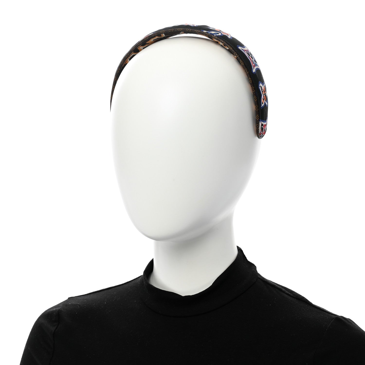 Louis Vuitton Monogram Be Mindful Headband Black Multicolor 2 of 7