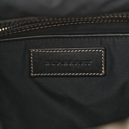 Burberry Nylon Vintage Check Medium Rucksack Backpack Antique Yellow 6 of 13