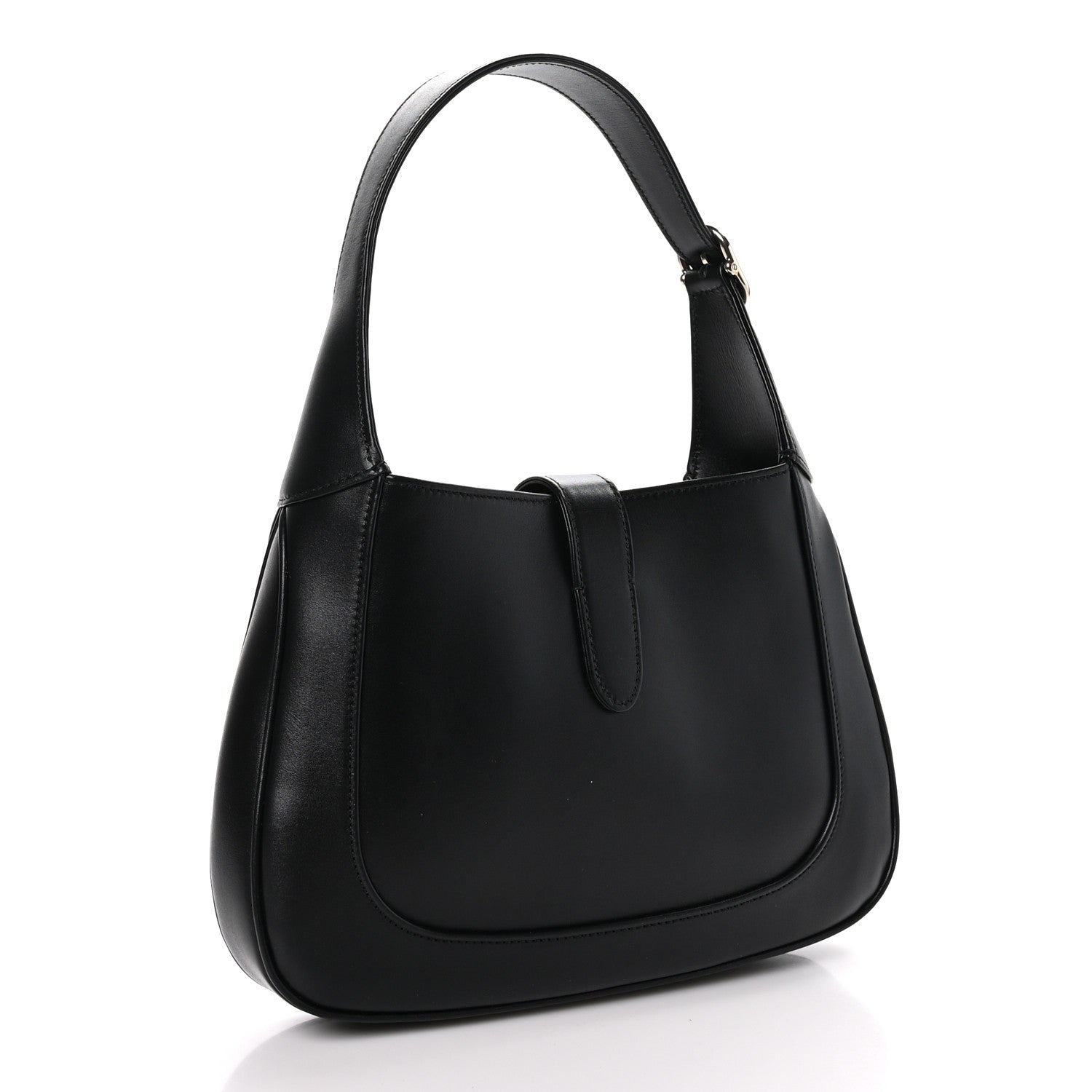 Gucci Calfskin Small Jackie Shoulder Bag Black 3 of 8