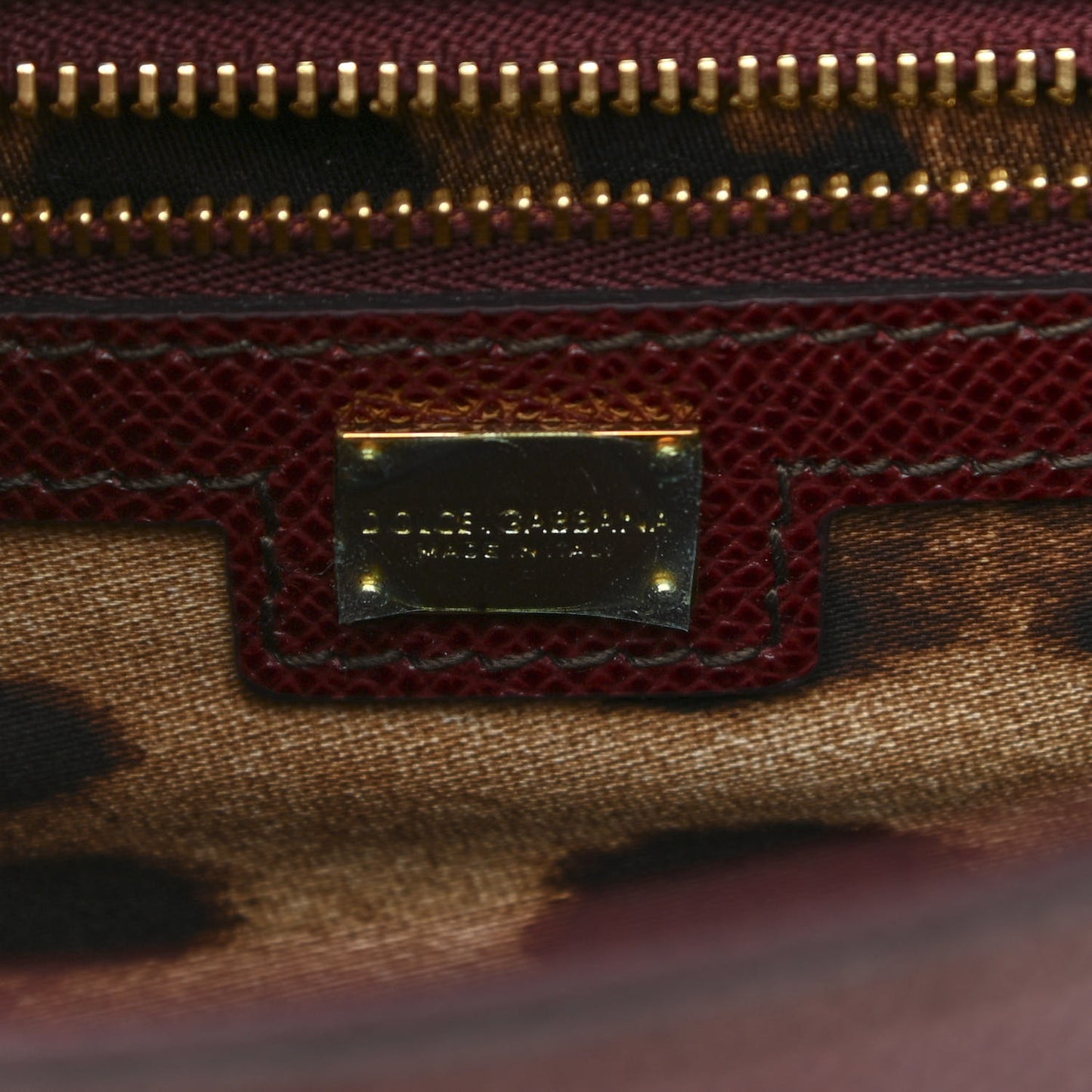 Dauphine Large Miss Sicily Satchel Burgundy