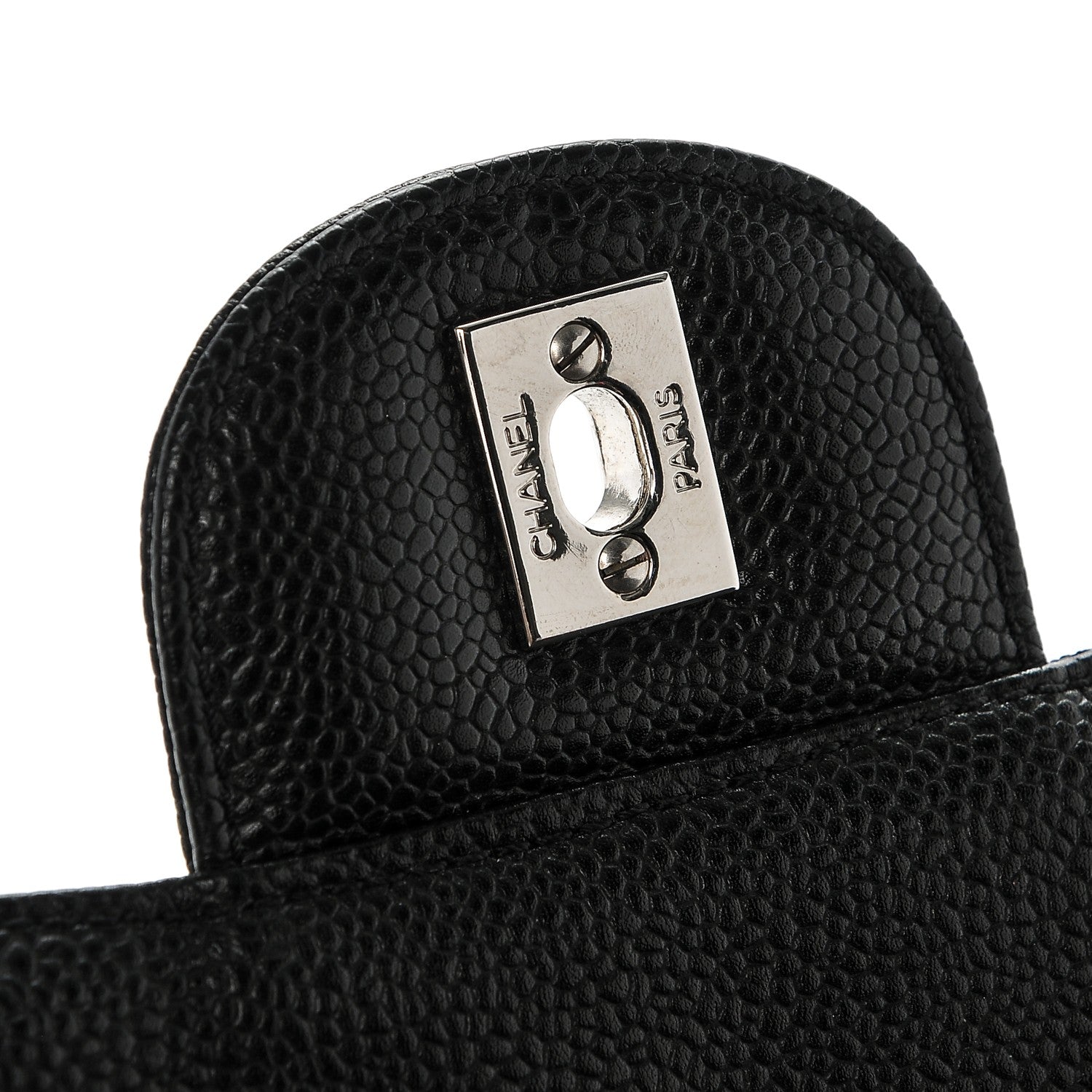 Chanel Caviar Quilted Jumbo Single Flap Black 7 of 7