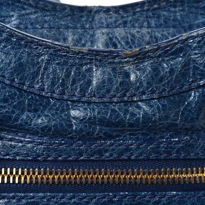 Balenciaga Agneau Giant 12 Gold Hardware Mini City Bleu Mineral 7 of 7