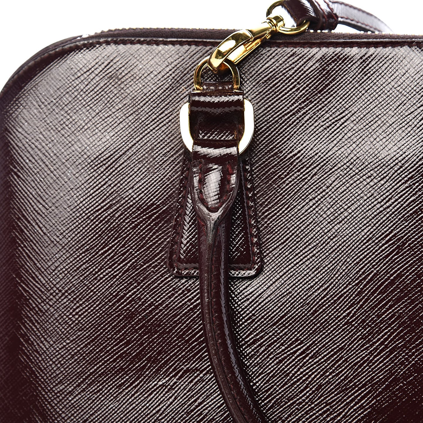 Saffiano Vernice Medium Promenade Tote Granato