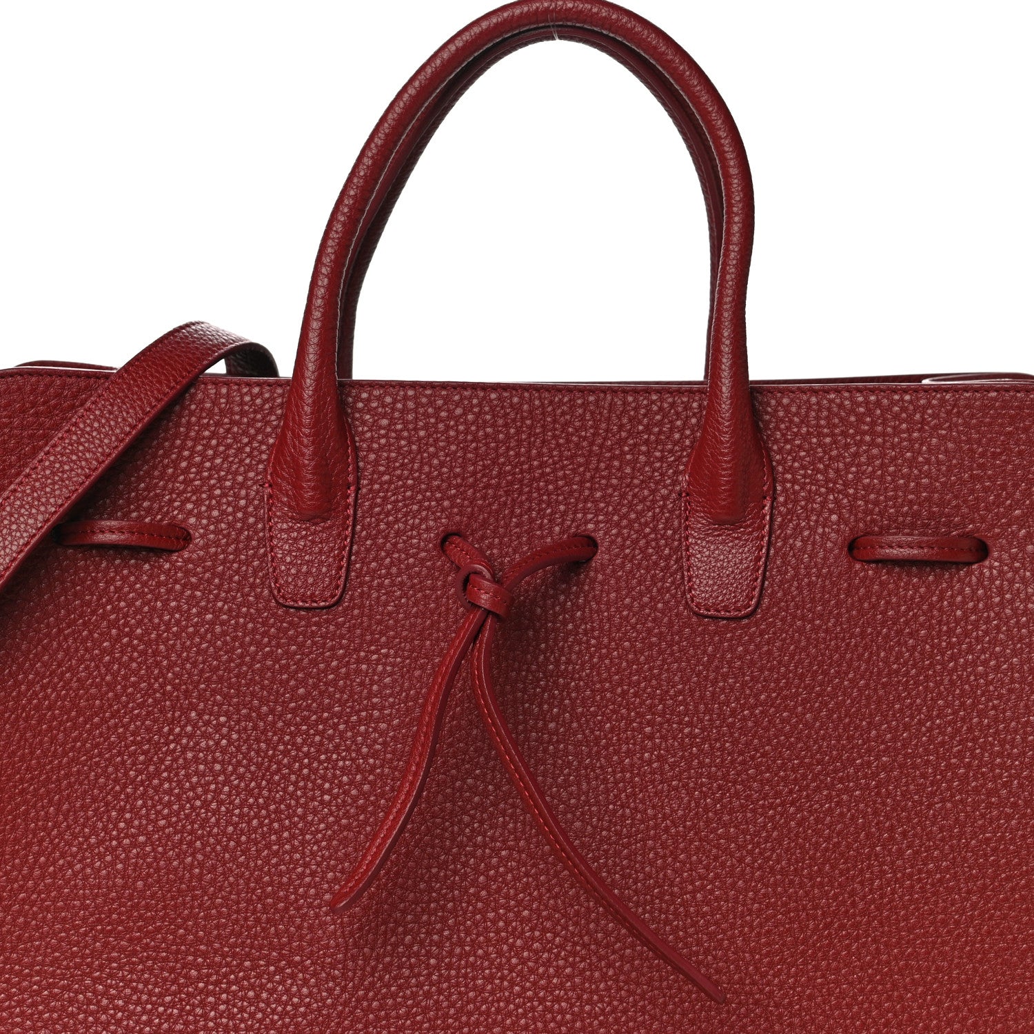 Mansur Gavriel Tumbled Calfskin Large Sun Bag Rococo 7 of 9