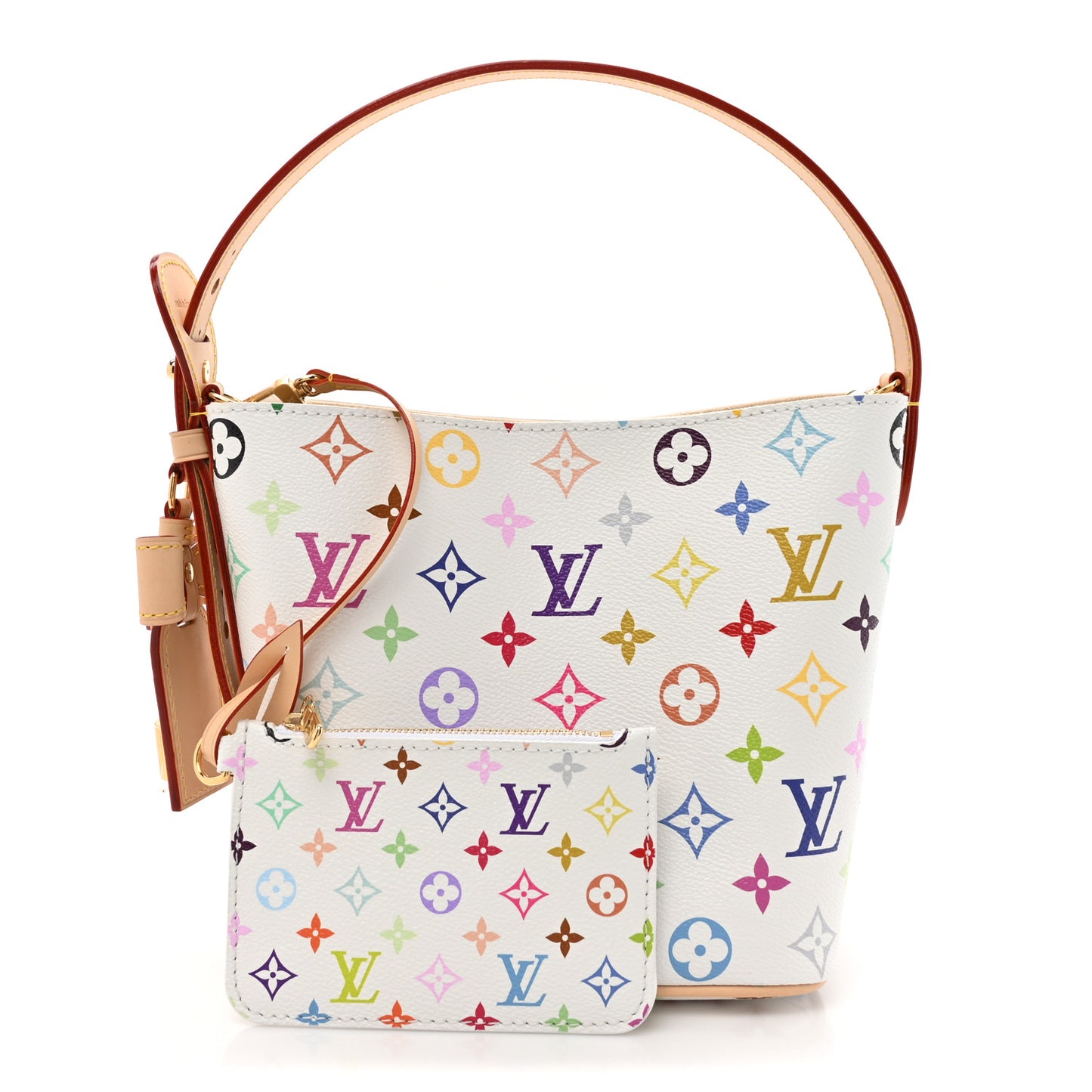 LV X TM Monogram Multicolor All In BB White