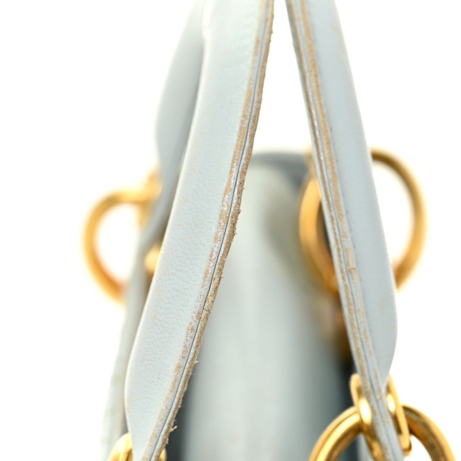Christian Dior Lambskin Cannage Mini Lady Dior Light Blue 23 of 29