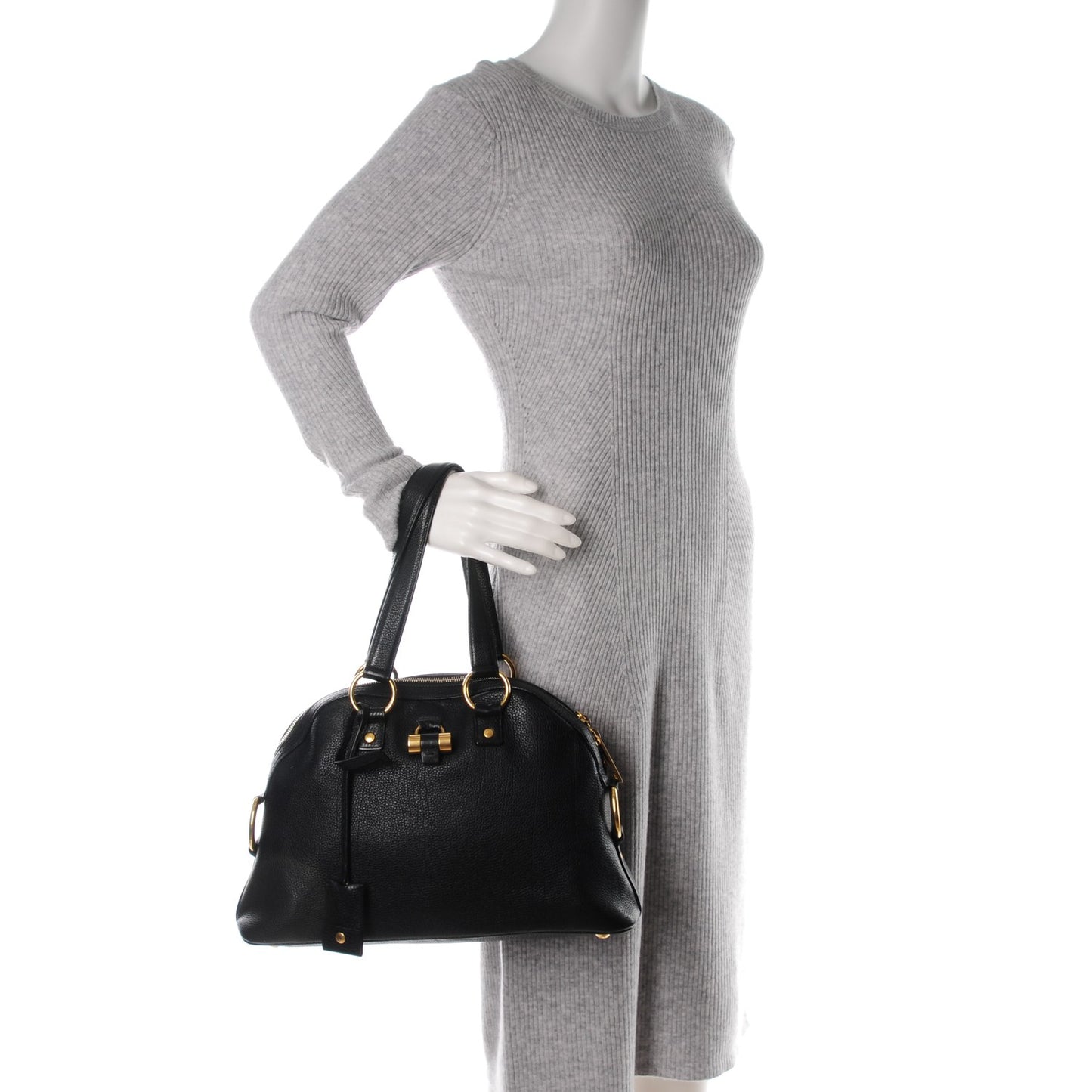 Calfskin Medium Muse Black