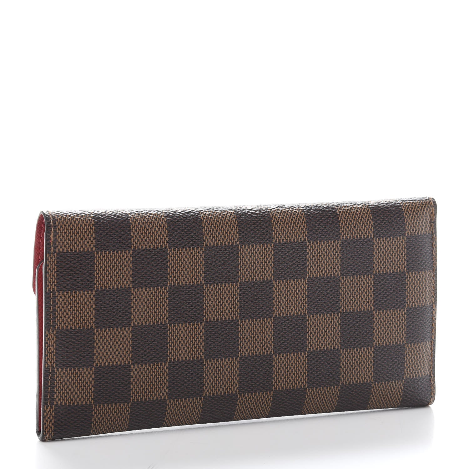 Louis Vuitton Damier Ebene Josephine Wallet Red 3 of 14