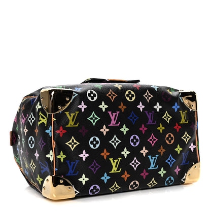 Louis Vuitton Monogram Multicolor Speedy 30 Black 10 of 29