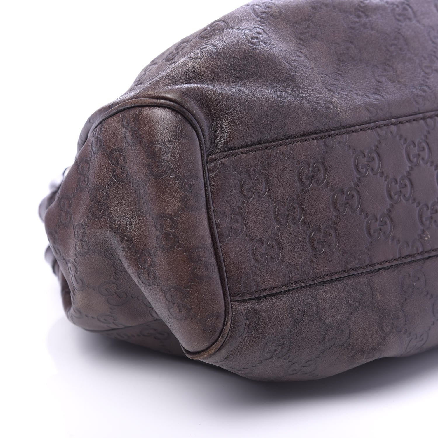 Gucci Guccissima Medium Sukey Tote Chocolate 6 of 11