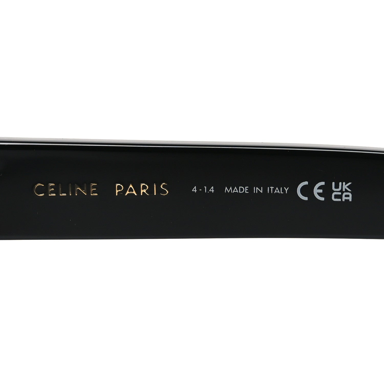 Celine Acetate Triomphe 01 Sunglasses CL 40194U Black 5 of 7