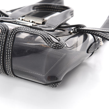 3.1 Phillip Lim 3.1 Calfskin PVC Mini Pashli Satchel Black 8 of 8