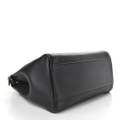 Fendi Nappa Mini Peekaboo Iconic Satchel Black 4 of 7