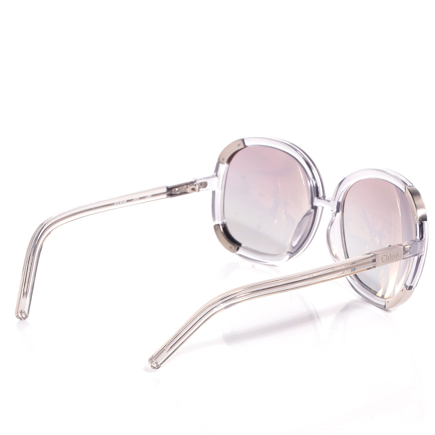 Chloe Myrte Oversized Sunglasses CL 2119 Clear 2 of 6