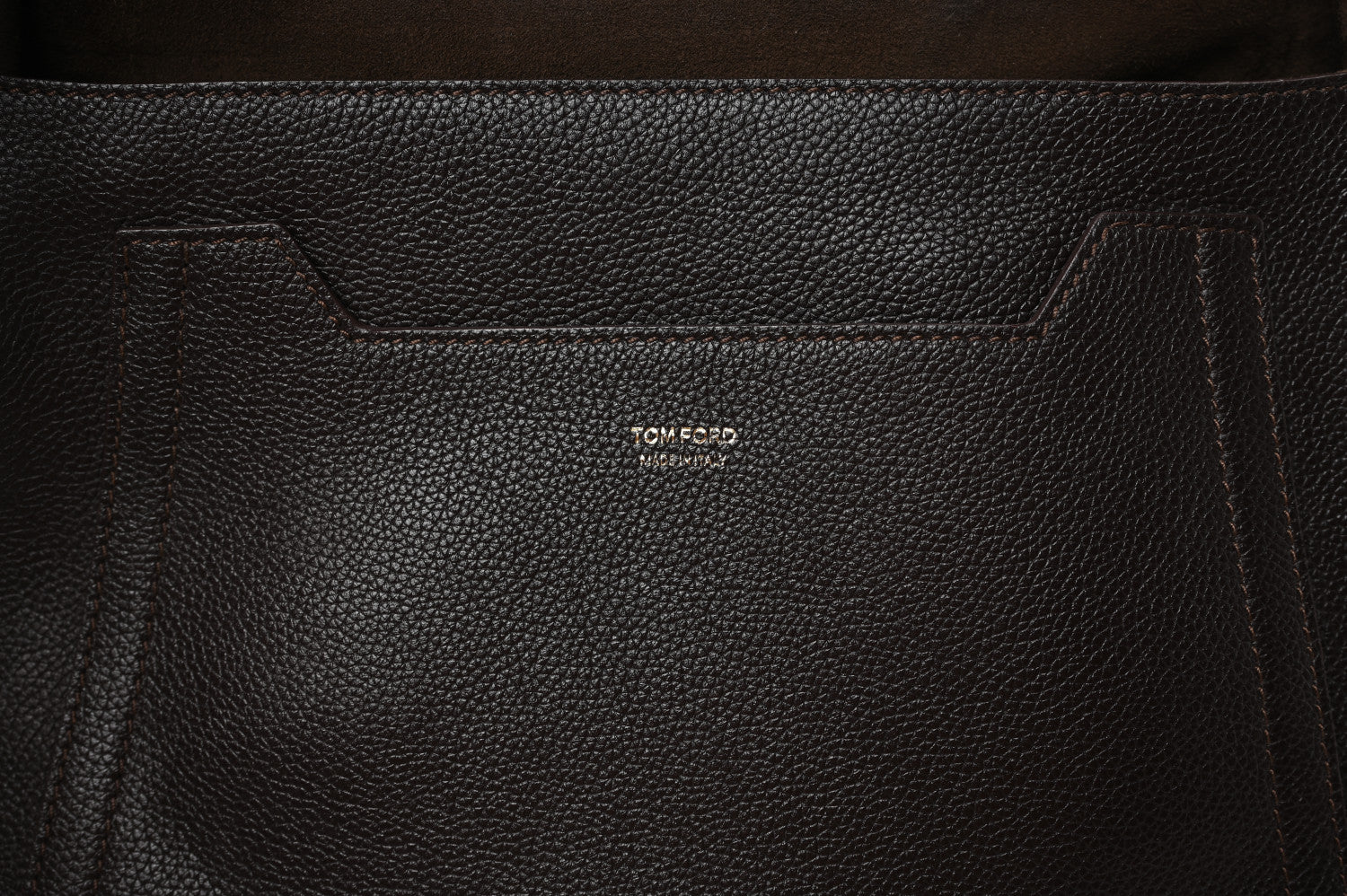 Tom Ford Grained Calfskin Medium Jennifer Crossbody Bag Brown 8 of 13