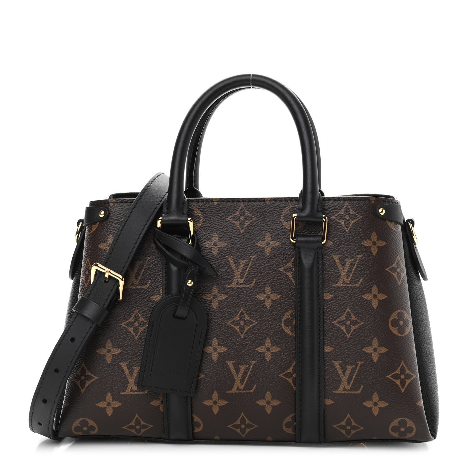 Louis Vuitton Monogram Soufflot BB Black 1 of 11