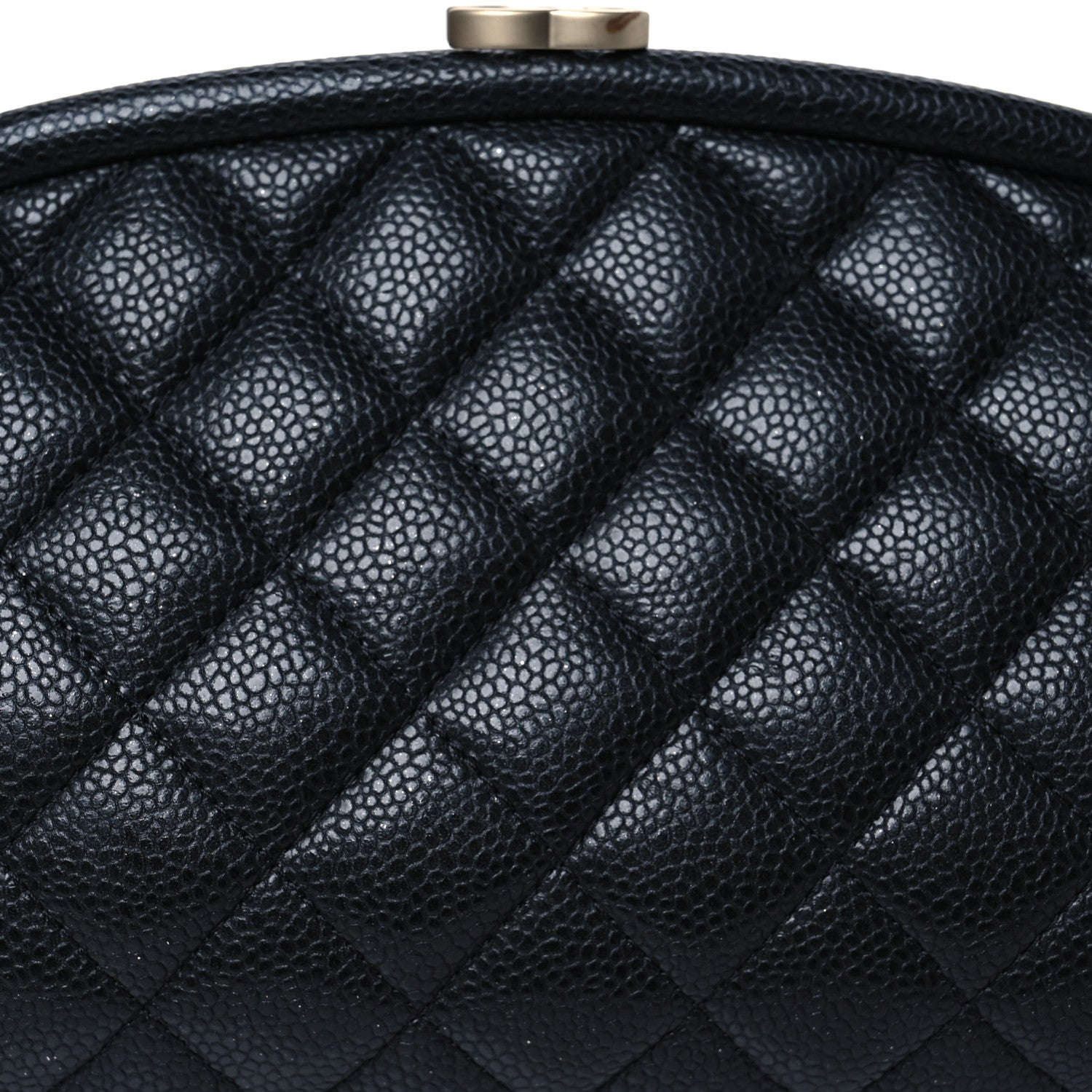 Chanel Caviar Quilted Timeless Clutch Black 8 of 12