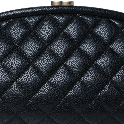 Chanel Caviar Quilted Timeless Clutch Black 8 of 12