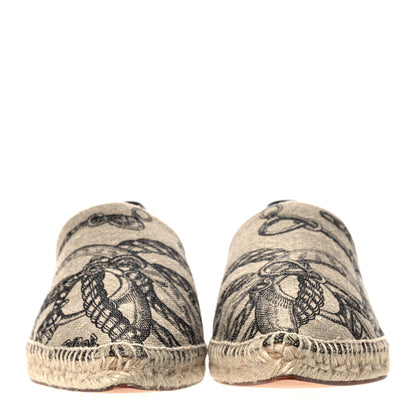 Hermes Canvas Printed Womens Espadrilles 40 2 of 7