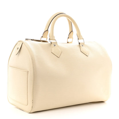 Louis Vuitton Epi Speedy 30 Ivory 3 of 10