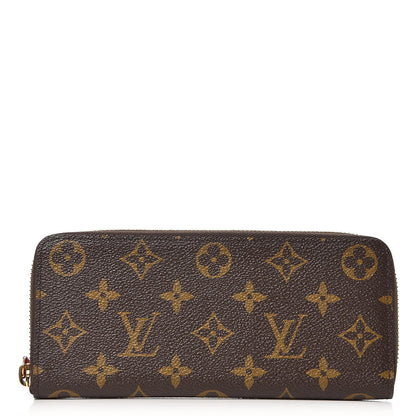 Louis Vuitton Monogram Clemence Wallet Fuchsia 1 of 8