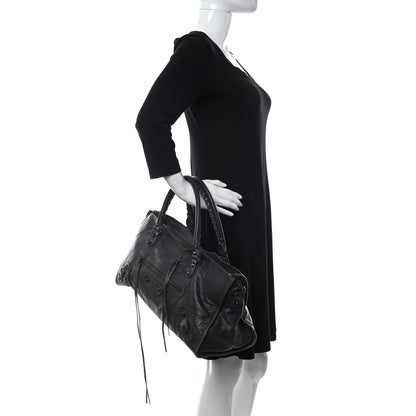 Balenciaga Agneau Classic Hardware Part Time Anthracite 2 of 12