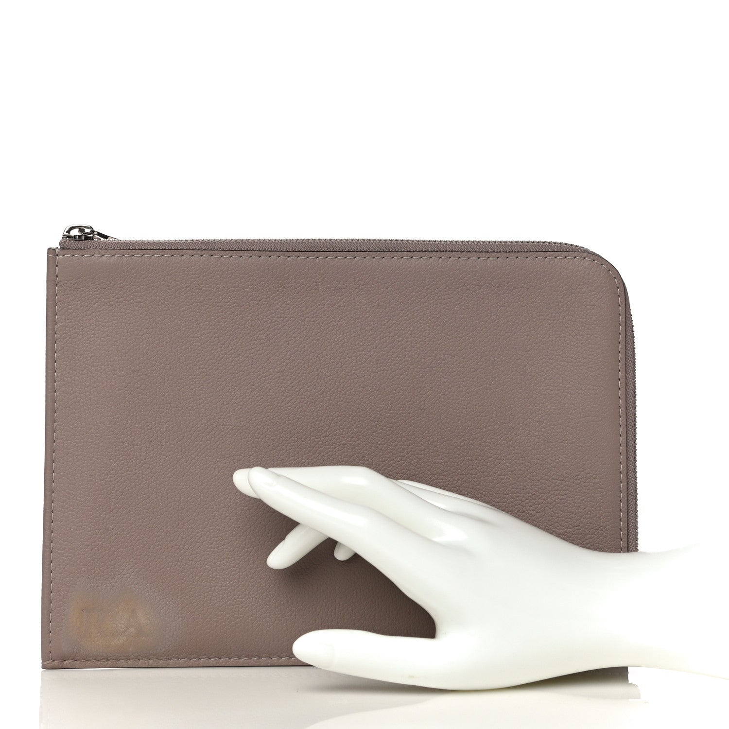 Louis Vuitton Calfskin Pochette Jour PM Taupe 2 of 15