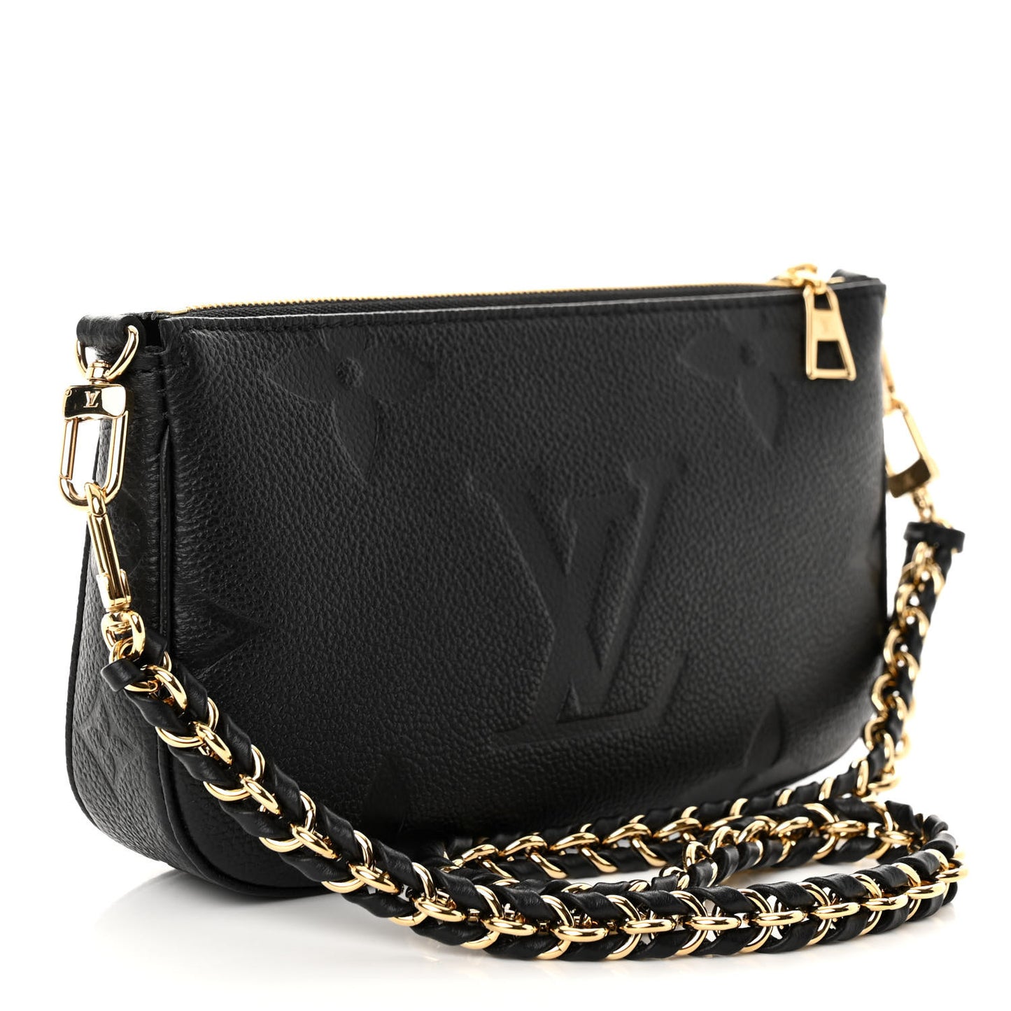 Empreinte Monogram Giant Multi Pochette Accessories Mini Pochette Black