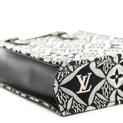 Louis Vuitton Jacquard Since 1854 Petit Sac Plat Grey 8 of 9