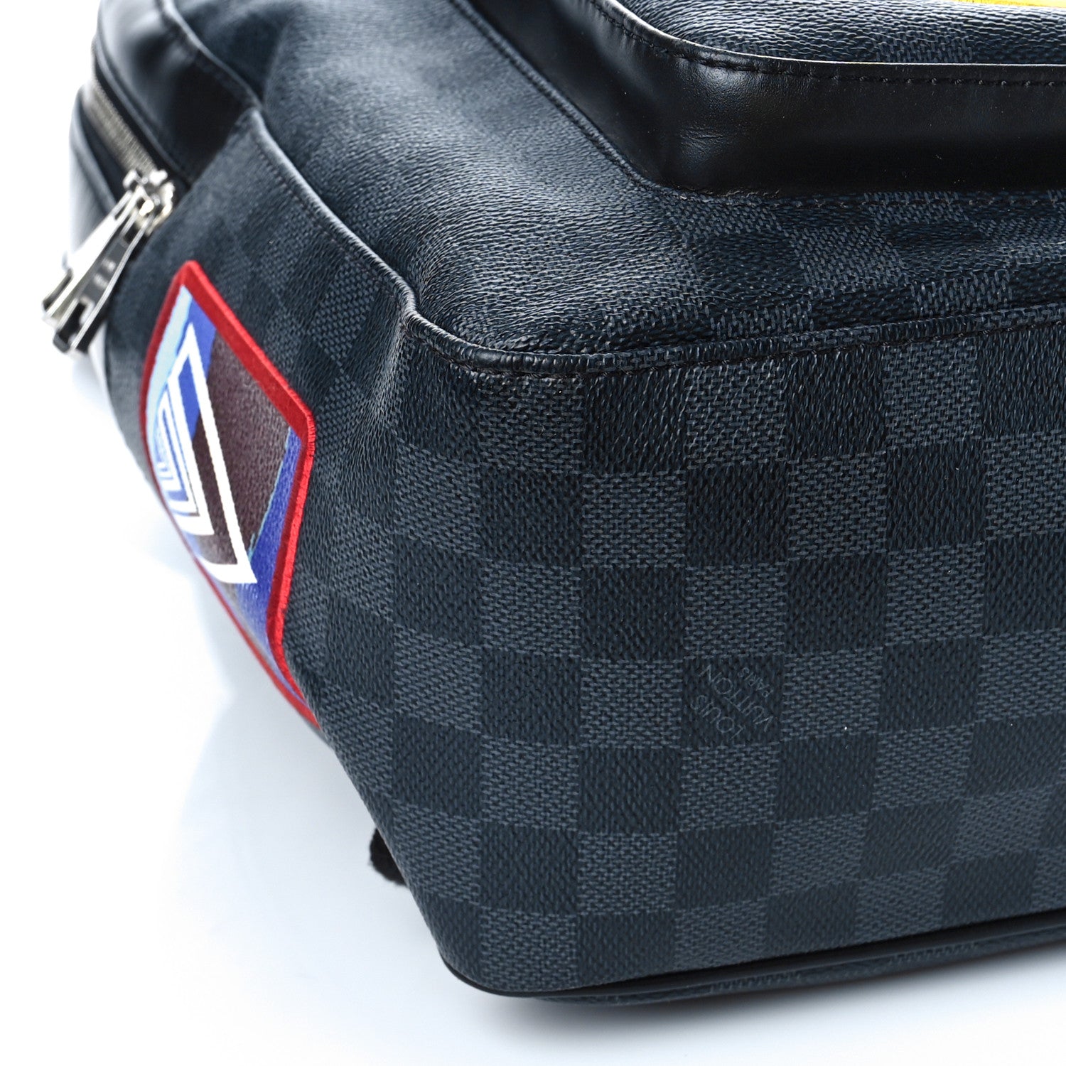 Louis Vuitton Damier Graphite Alps Josh Backpack 7 of 10