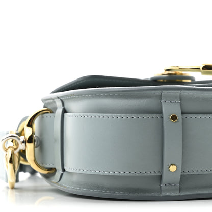 Chloe Calfskin Small Tess Bag Faded Blue 8 of 9