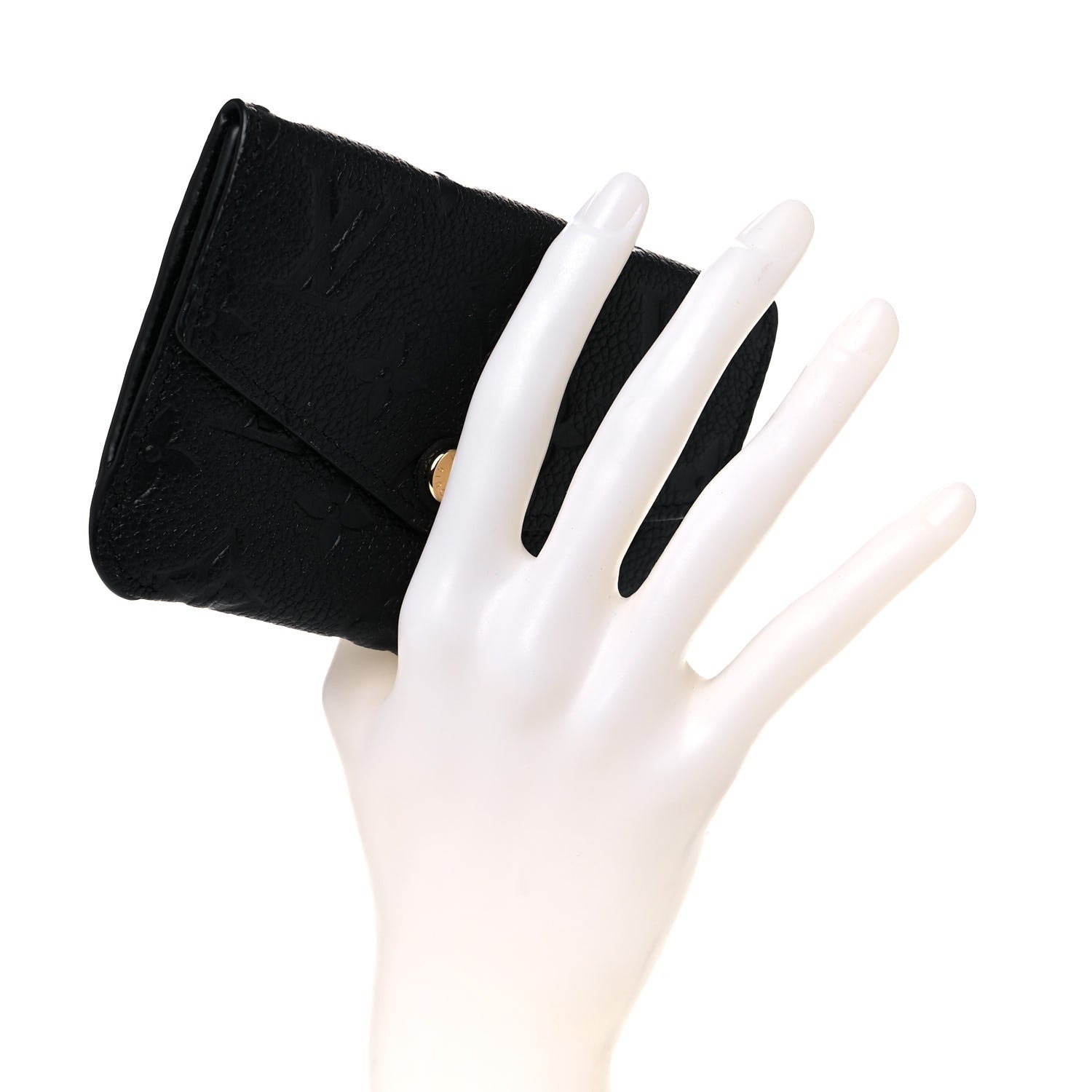 Louis Vuitton Empreinte Key Pouch Black 2 of 7