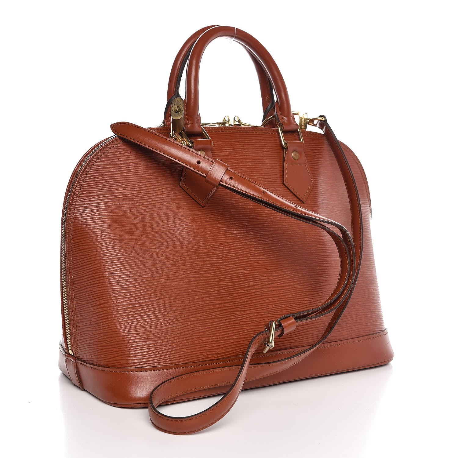 Louis Vuitton Epi Alma PM Kenyan Fawn 4 of 10