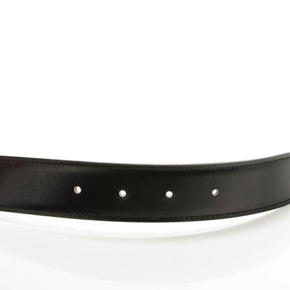 Hermes Box Togo 32mm H Belt 95 Black Gold 6 of 7
