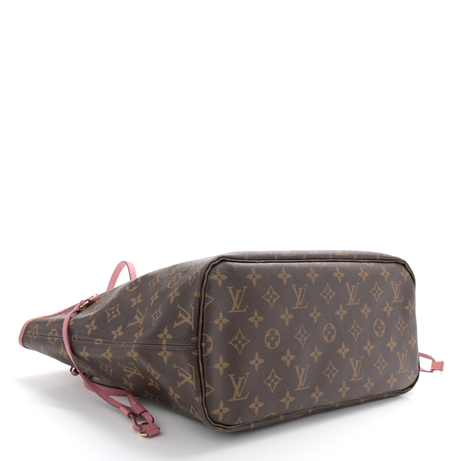 Louis Vuitton Monogram Articles de Voyage Ikat Neverfull MM Rose Velours 4 of 10