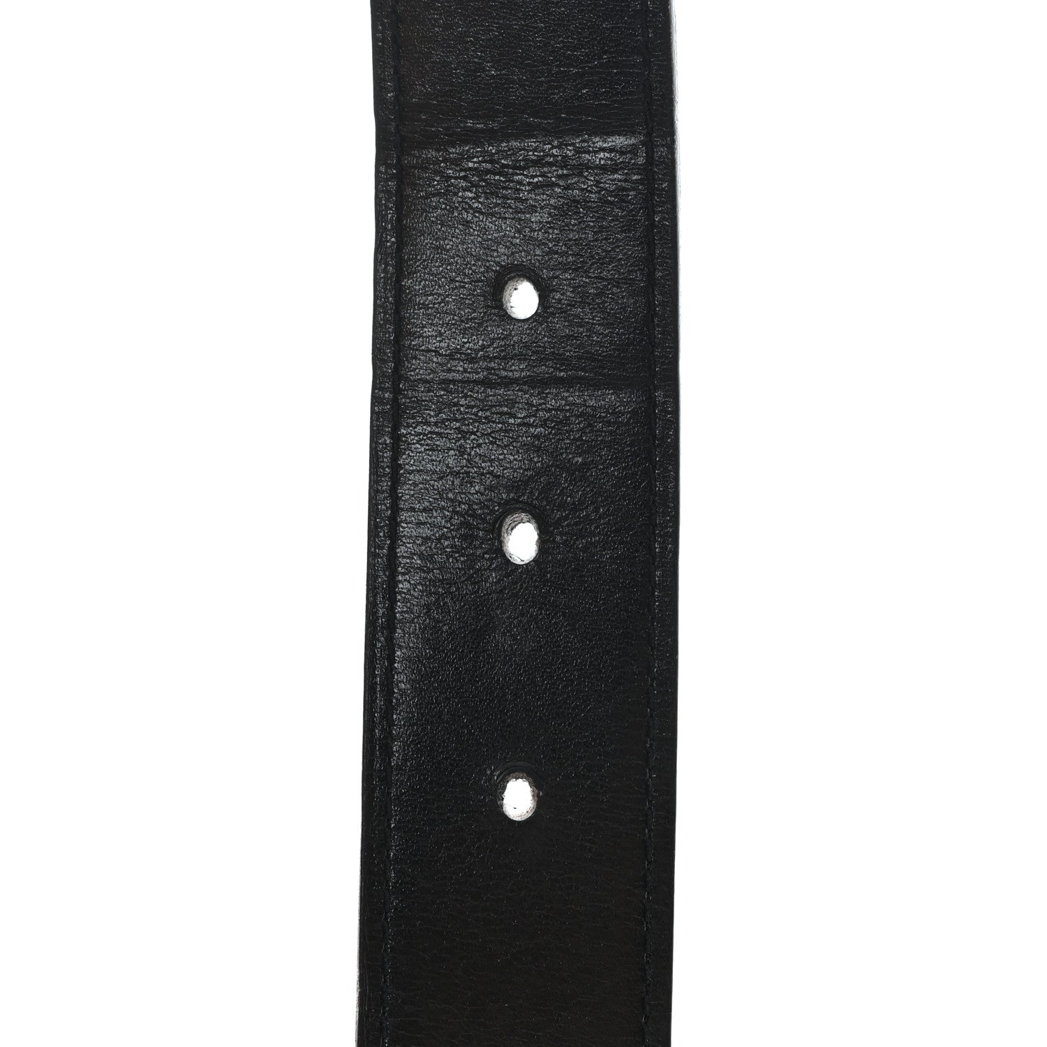 Hermes Swift Togo 32mm Martelee Constance H Belt 85 34 Black Etoupe 4 of 5
